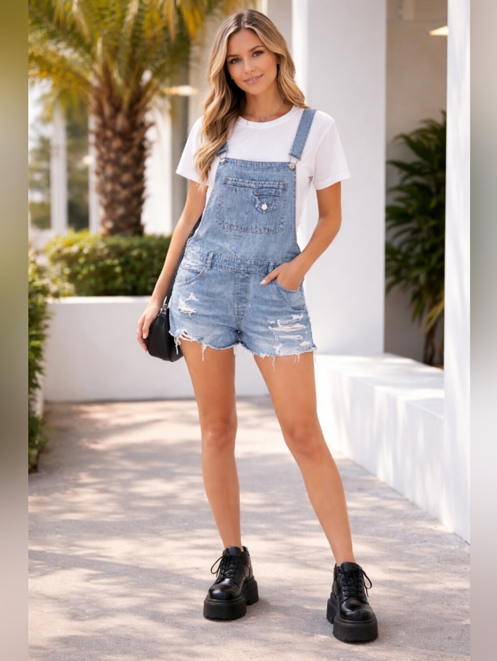 American Eagle Women's Denim 90's Boyfriend Shortall Small